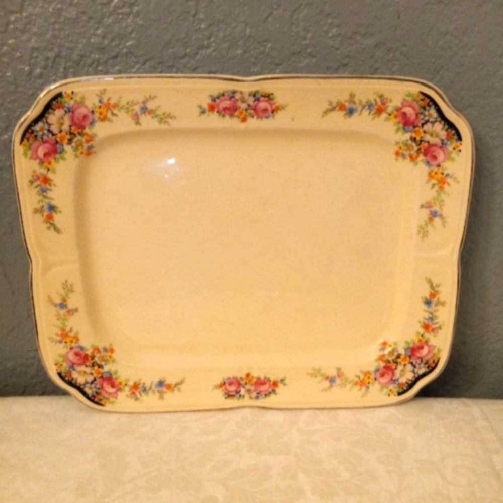 Edward Knowles Porcelain Platter